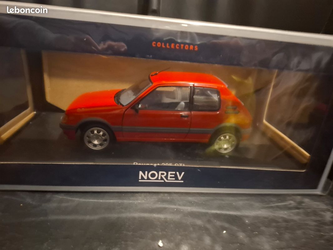 Peugeot 205 GTI 1.9 1991 blue (Norev) 1:43