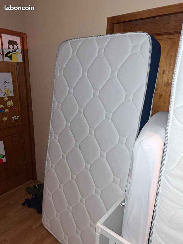MORPHEA Matelas Hybride 90x190cm LUMEA INFINITE Mémoire De Forme Épais. 25cm (image 1)
