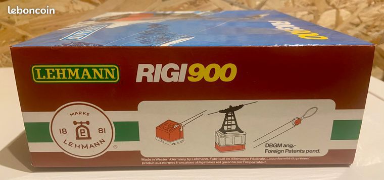 Téléphérique Rigi 900 Lehmann - Jeux & Jouets