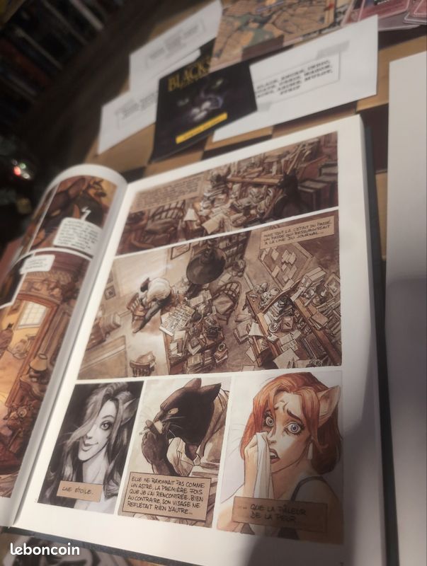 Lot 3 BD đ BLACKSAD : INTĂGRALE SERIGRAPHIE JEU... (image 16)