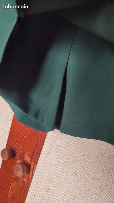 Jupe short vert sapin (image 5)
