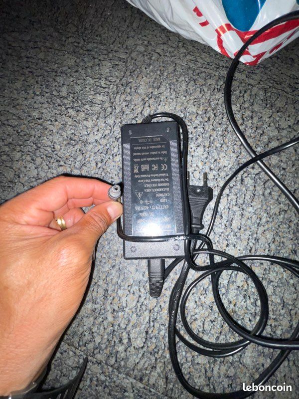 Chargeur draisienne et trottinette électrique (image 1)