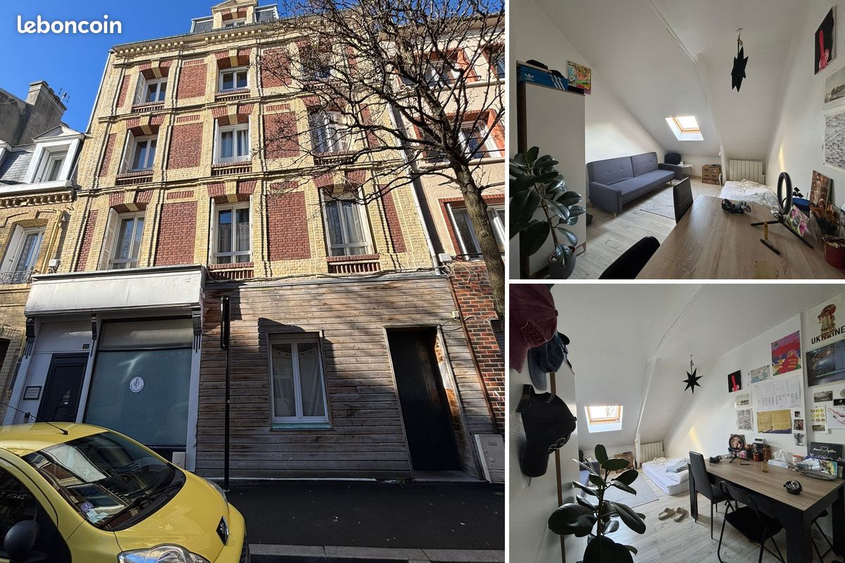Appartement 1 pièce 19 m² · à Le Havre · 19,4 m² · 42 000 €