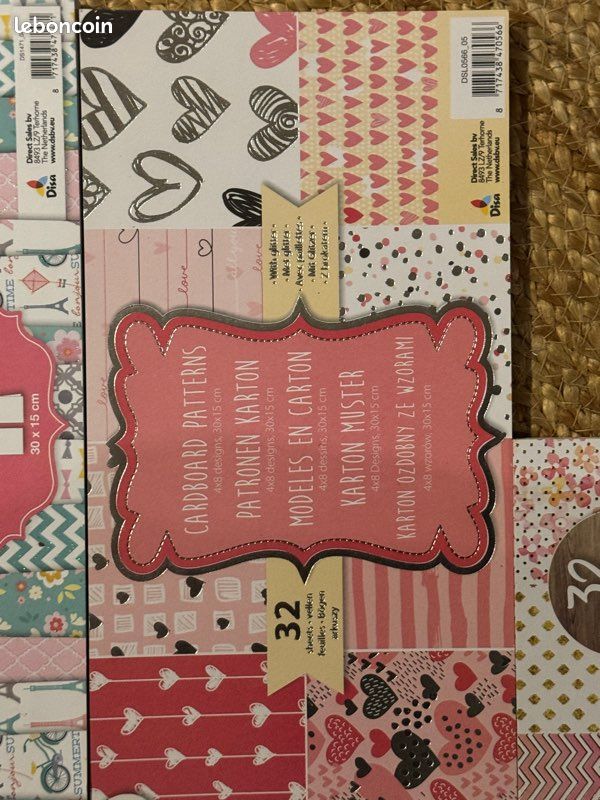 DIY bloc de papiers cartonnés neufs (image 9)