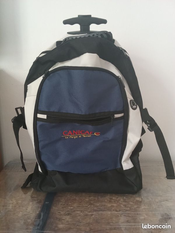 Grand sac à dos de voyage avec roulettes canicaf (image 1)