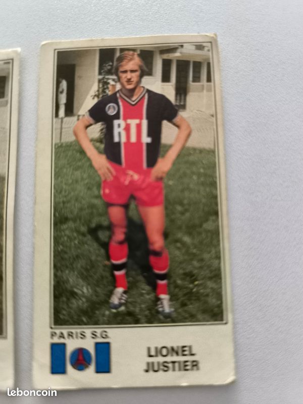 Autocollant XL Panini – PSG Paris Saint-Germain – Saison 1976-1977 – Vintage