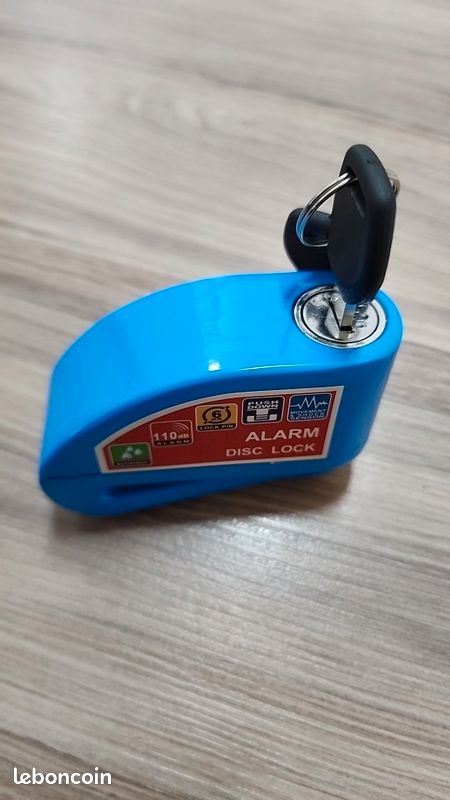 🔒 Bloc disque avec alarme puissante pour moto et scooter (image 4)