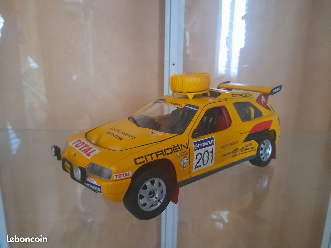 Citroën ZX rallye raid de majorette 1/18 - Collection