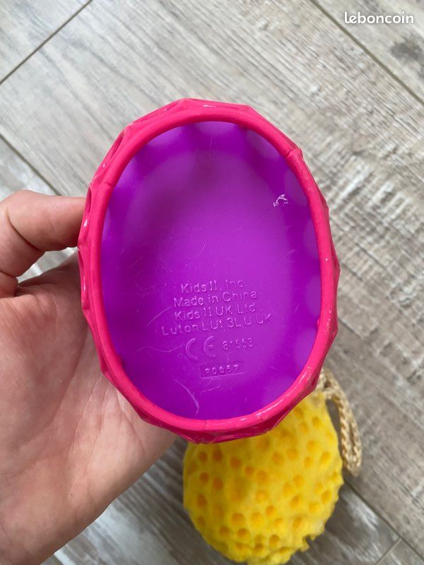 Lot bain pour bébé - Eponge neuve + jouet canard (image 3)