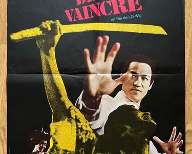 Carte Postale Vintage Film La Fureur De Vaincre Avec Bruce Lee - Années 80