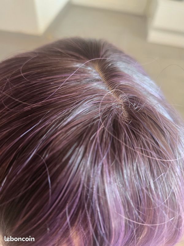 Perruque mauve-violette (image 6)