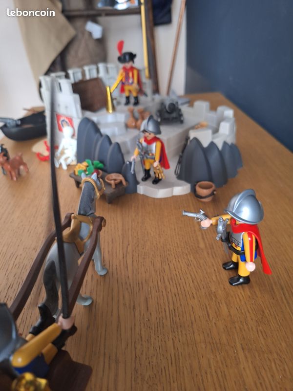5 Espagnol Médaille Santiago Gris Rouge Playmobil À