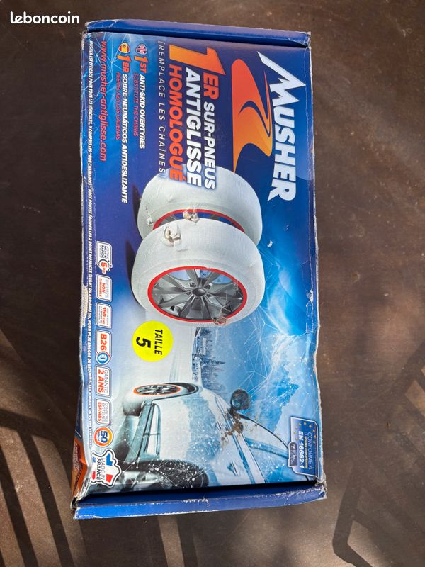 Chaussettes a neige Musher (image 2)