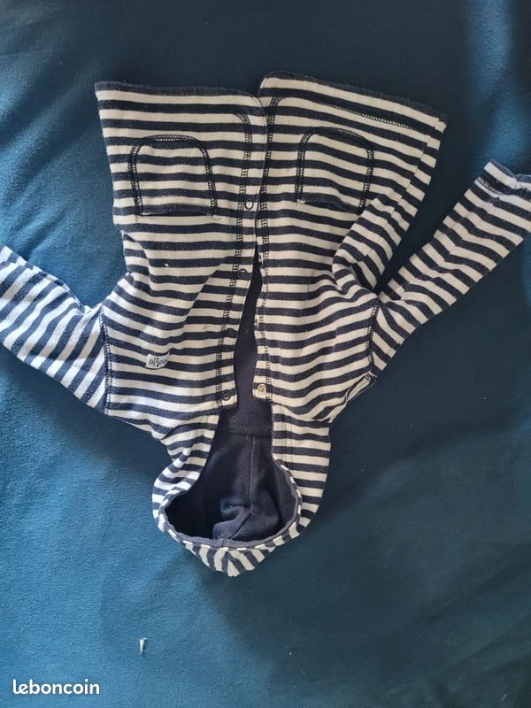 Veste bébé réversible 3 mois (image 5)