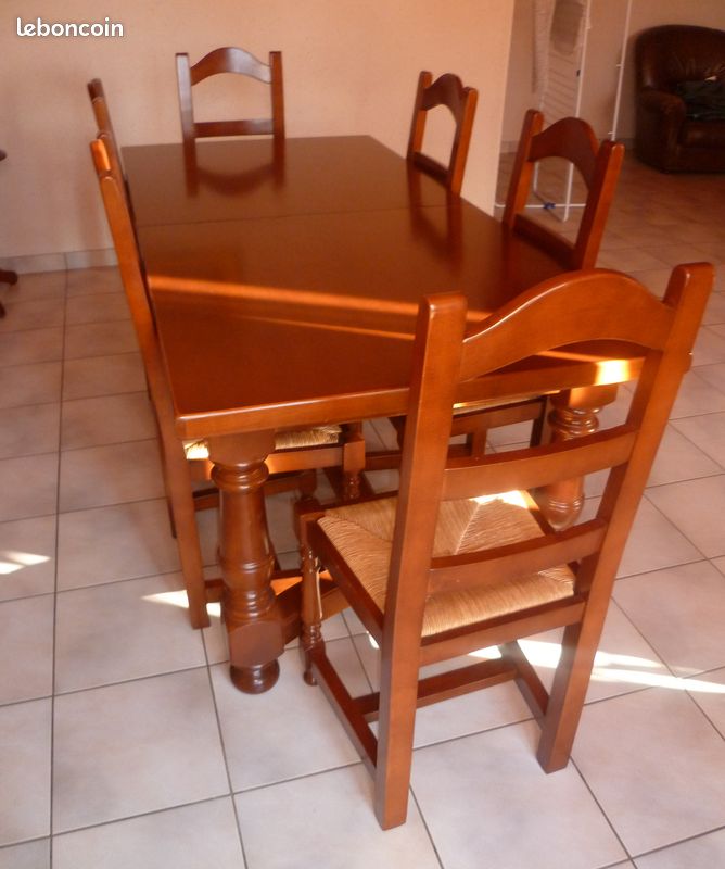 Table + 6 chaises (image 1)