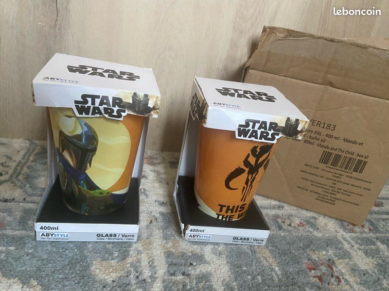 Set de 2 Verres Star Wars (image 1)