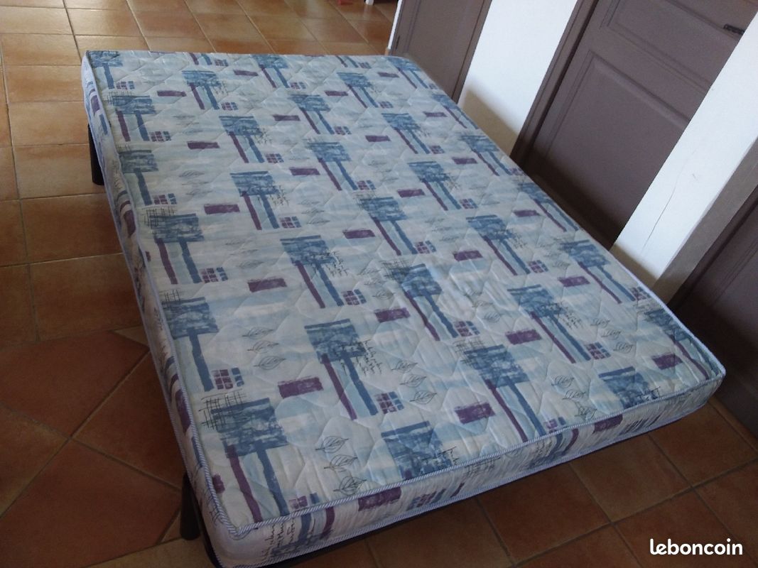 Sommier + matelas 140 x 190 (image 1)