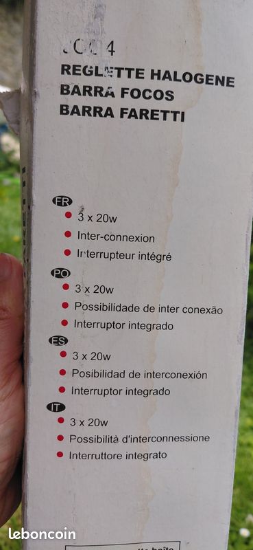 Réglette halogène 3×20W (image 4)