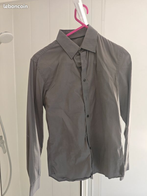 Chemise grise S celio (image 1)