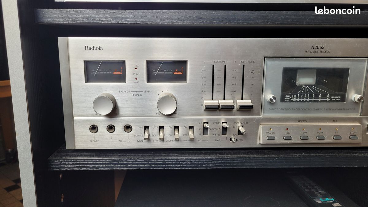 Chaîne Hi-fi Vintage Philips / Radiola - État Neuf, Jamais Servi