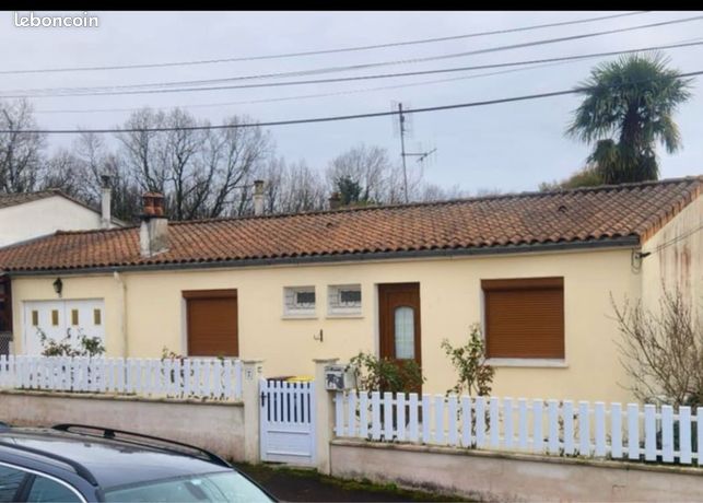 Maison T3 meublée 70 m² avec garage et jardin – quartier résidentiel