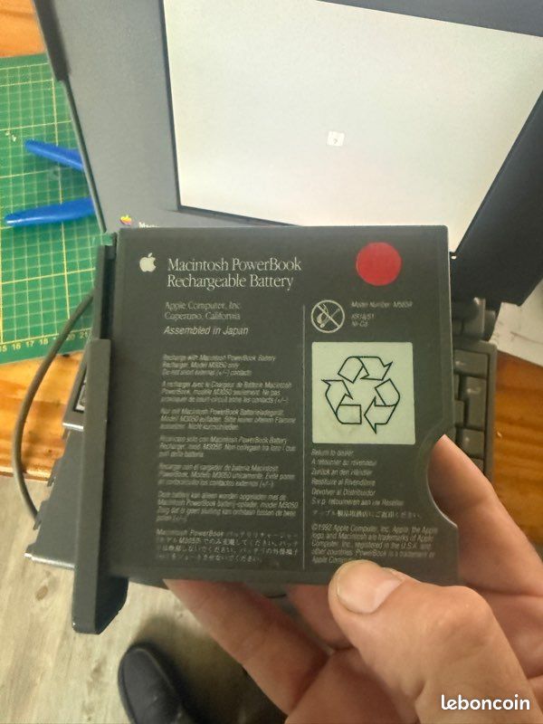 ORDINATEUR PORTABLE POWERBOOK 180c Macintosh Vers 1990 EUR 250,00 - FR