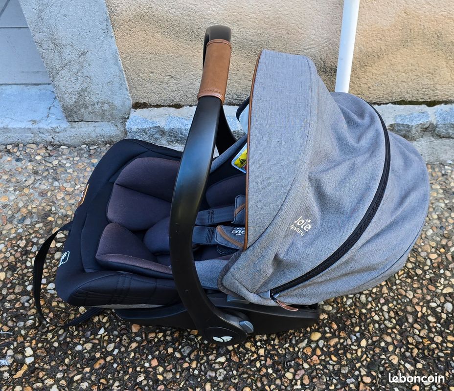 LOT JOIE Poussette + Coque + fixation isofix (image 15)