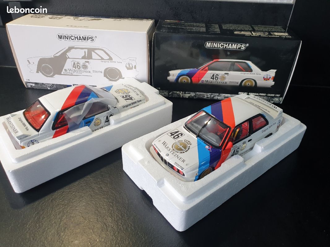 Bmw m3 e30 ravaglia pirro calder 1987 1/18 - Collection
