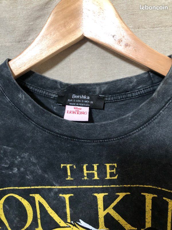 Roi Lion Tee Shirt Simba Homme Shirt VÃªtements Roi Lion Tee Shirt