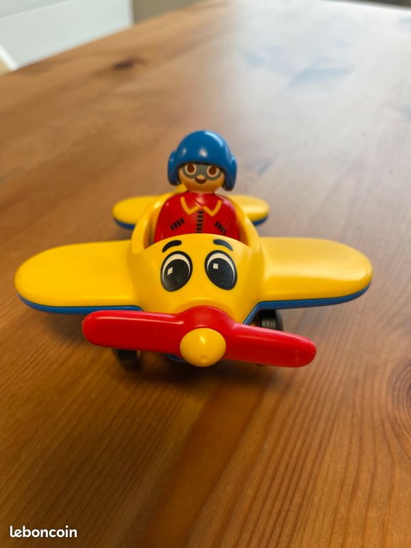 Playmobil 123 6717 avion et pilote (image 2)