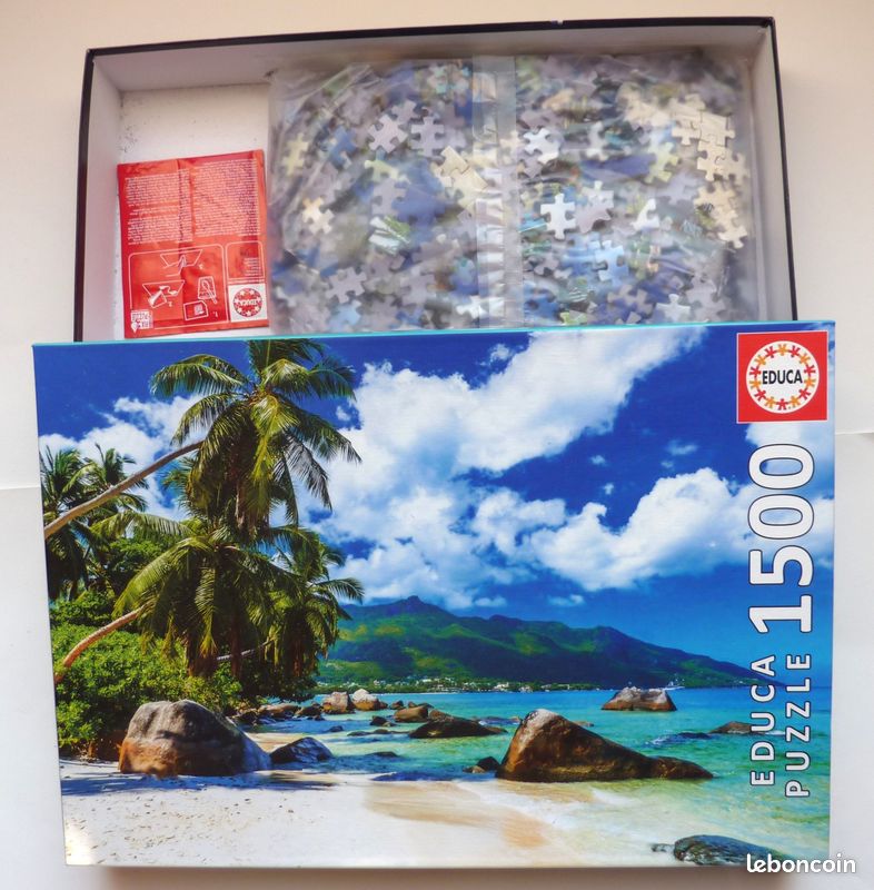 Educa – Puzzle 1500 Pièces Santana Madère – 85 X 60 Cm – Collection Passion – Avec Colle Fix Puzzle – Dès 14 Ans
