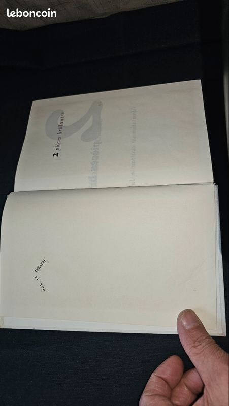 Livre Ancien - Jean Anouilh - Pièces Brillantes (1953) - Club Français du Livre - Édition Numérotée (image 4)