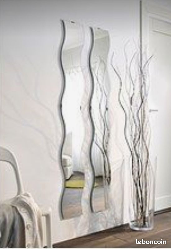 Miroir Krabb Ikéa vague (lot de 2) (image 1)