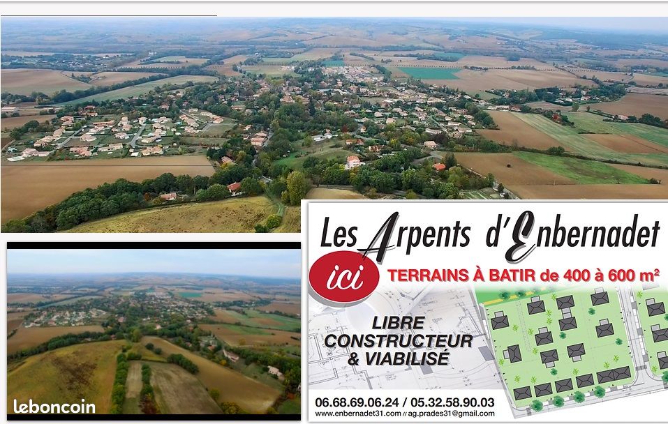 TERRAIN A BATIR plat 556 M2 LASSERRE-PRADERE · à Lasserre-Pradère · 89 000 €