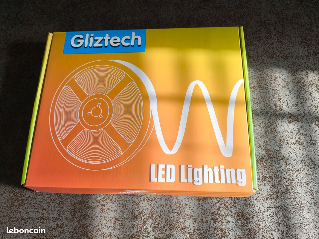 Ruban LED COB 7M Blanc Variable - Compatible Alexa Et Appli Pour éclairage Intérieur