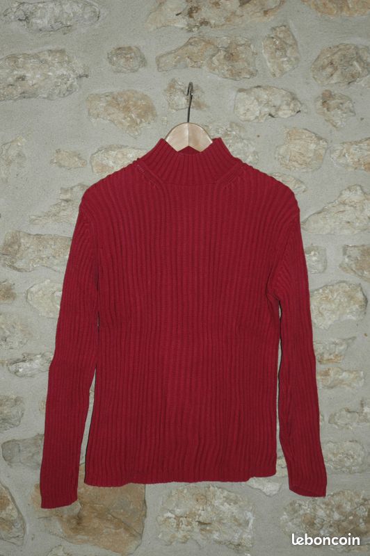Pull Gap bordeaux - T 38 (M, T2) (image 1)