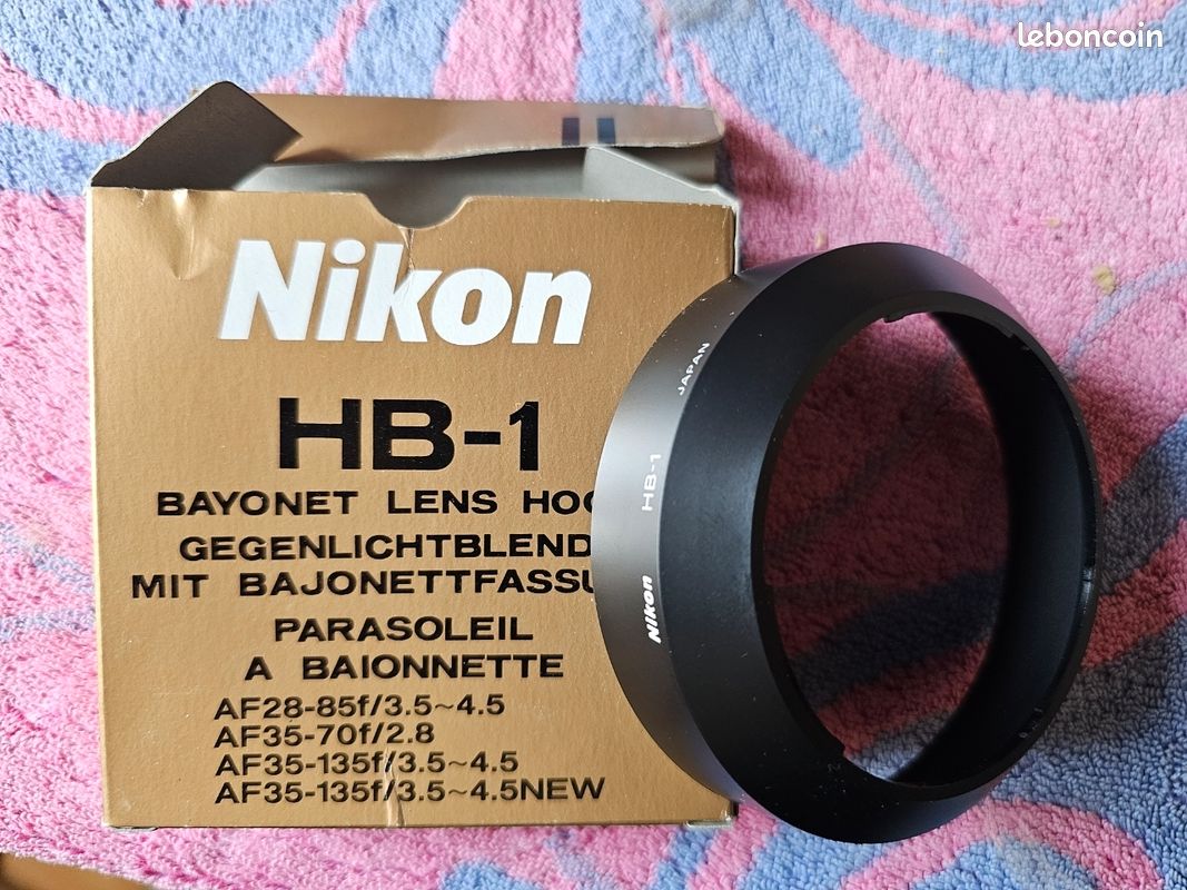 Capuchon d'objectif Nikon HB-53 - Foto Erhardt
