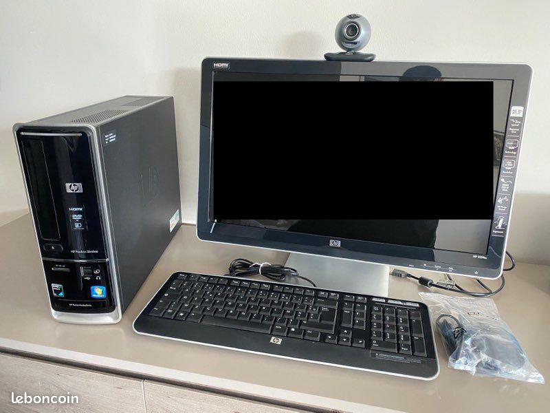 Ordinateur de bureau complet tour + écran + clavier + souris (image 2)