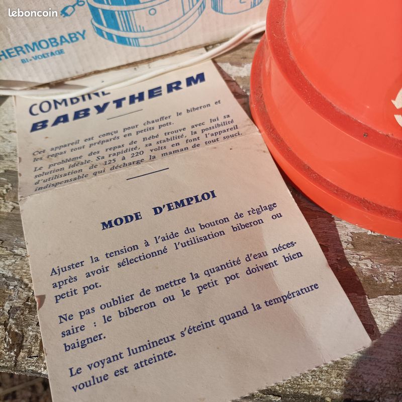 Ancien Chauffe Biberon Babytherm années 70' (image 7)