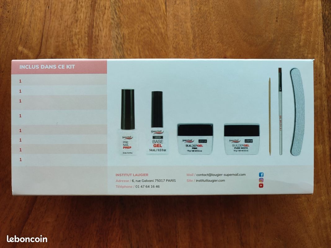 Kit gel uv-led professionnel SuperNail (image 4)
