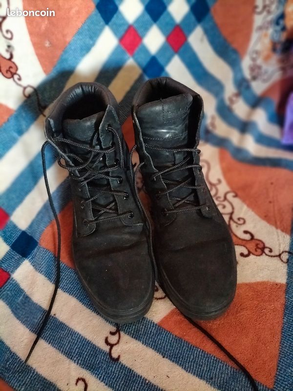 Basket montante cuir Timberland pointure 40 très bon état (image 1)