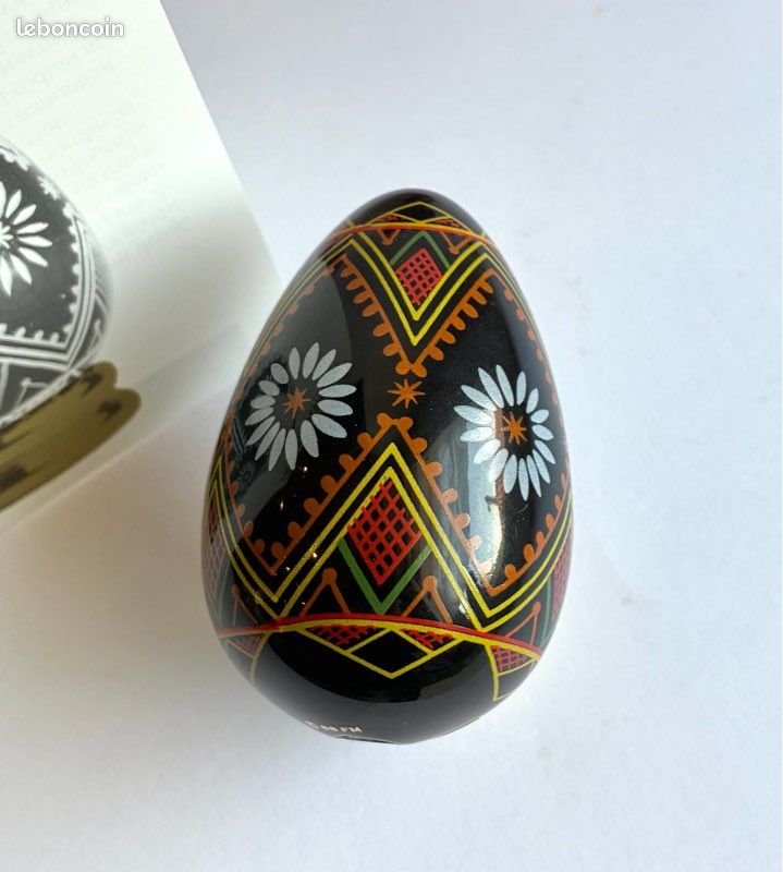 Œuf Franklin Mint Ukrainien (1988) - Collection « Treasury of Eggs » (image 4)