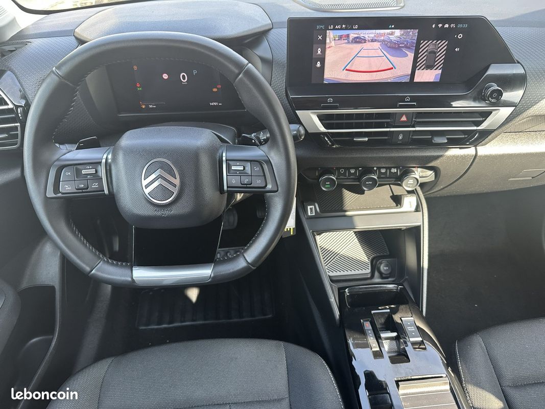 Citroën C4 Berline Plus 130 CV EAT8 Boite AUTO {GARANTIE CITROEN 04/2027 - CARPLAY - CAMERA} (image 17)