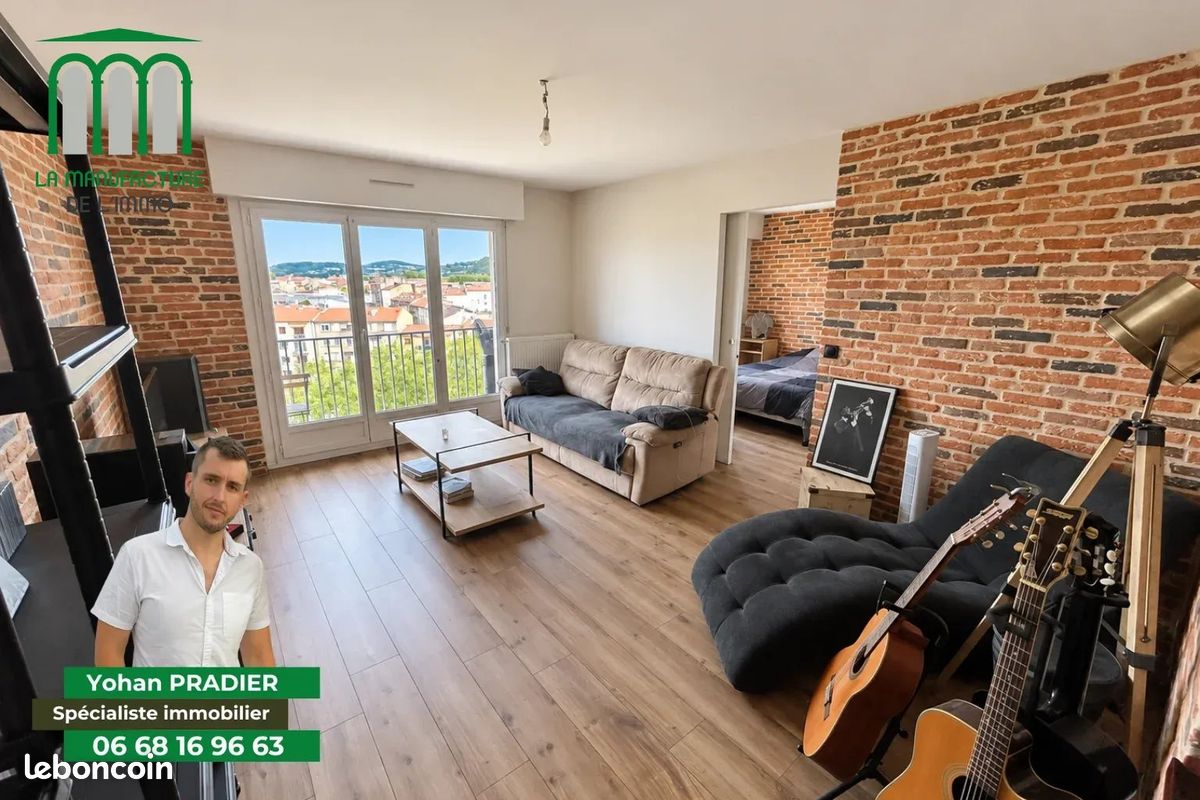 Appartement 4 pièces 74 m² · à Saint-Étienne · 74 m² · 99 900 €