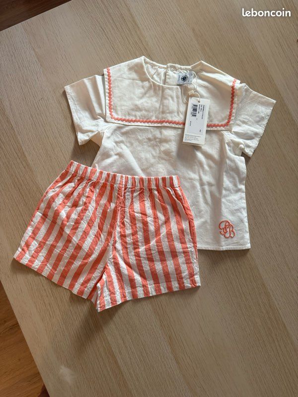 Ensemble fille petit bateau 24 mois (image 5)
