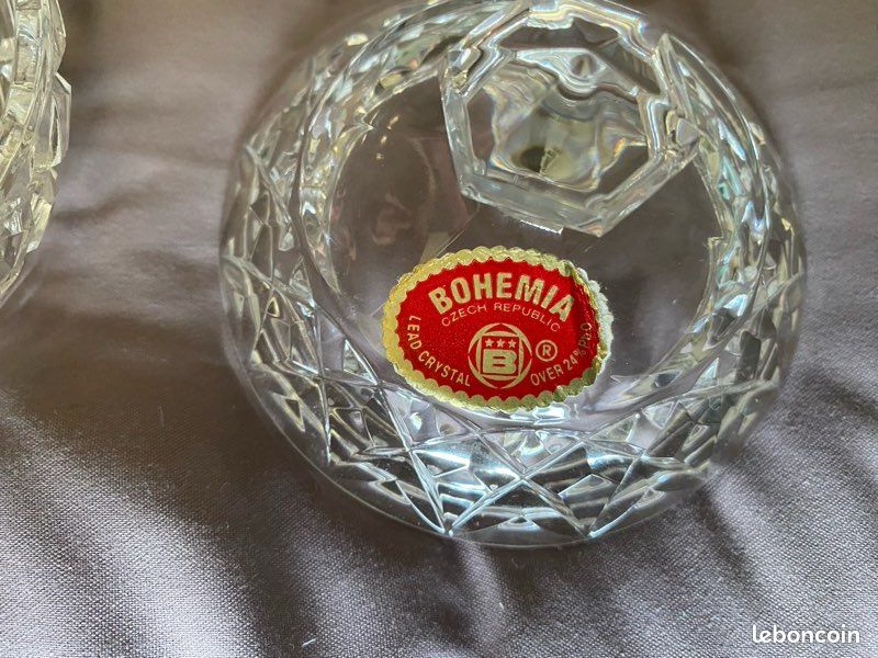 Pot en cristal de bohème (image 4)