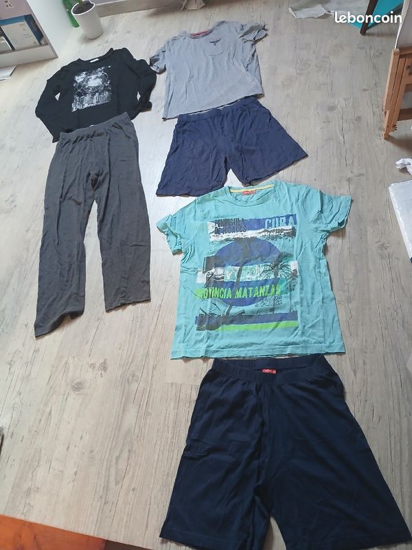 Pyjama Homme La Halle Pyjama Garcon Au Choix Pyjama Homme Ado M