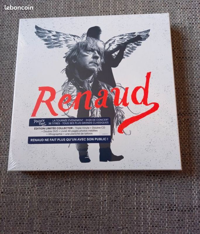 Coffret deluxe édition numéroté Renaud (image 1)
