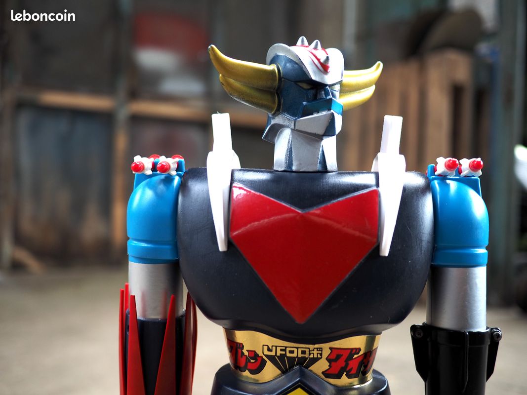 GOLDORAK GRENDIZER FLEXIBLE Translucide Mk Dynamic Toei Doga Rare 1976
