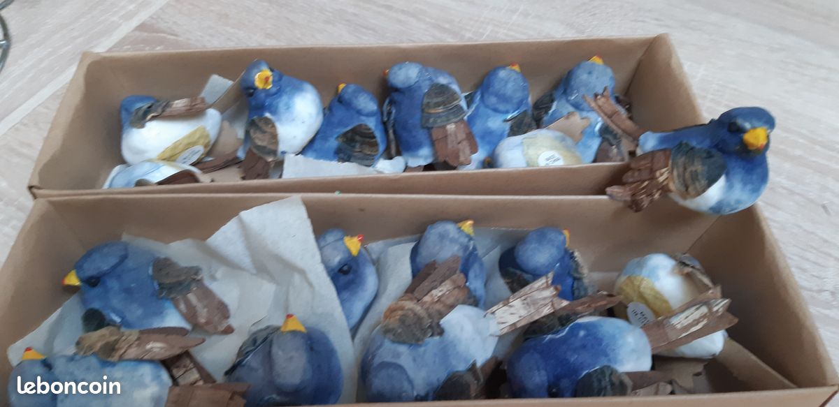 Ensemble d oiseaux décoratifs (image 1)